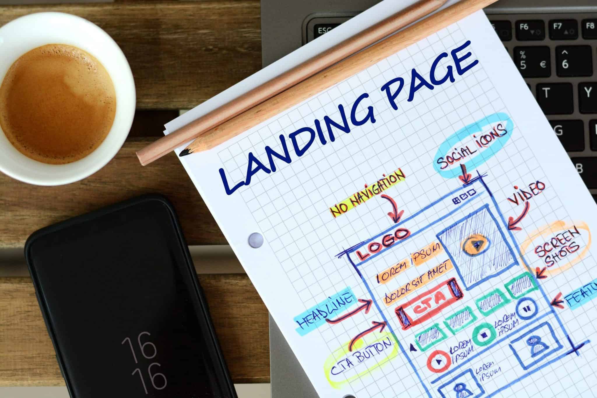 landing page creation