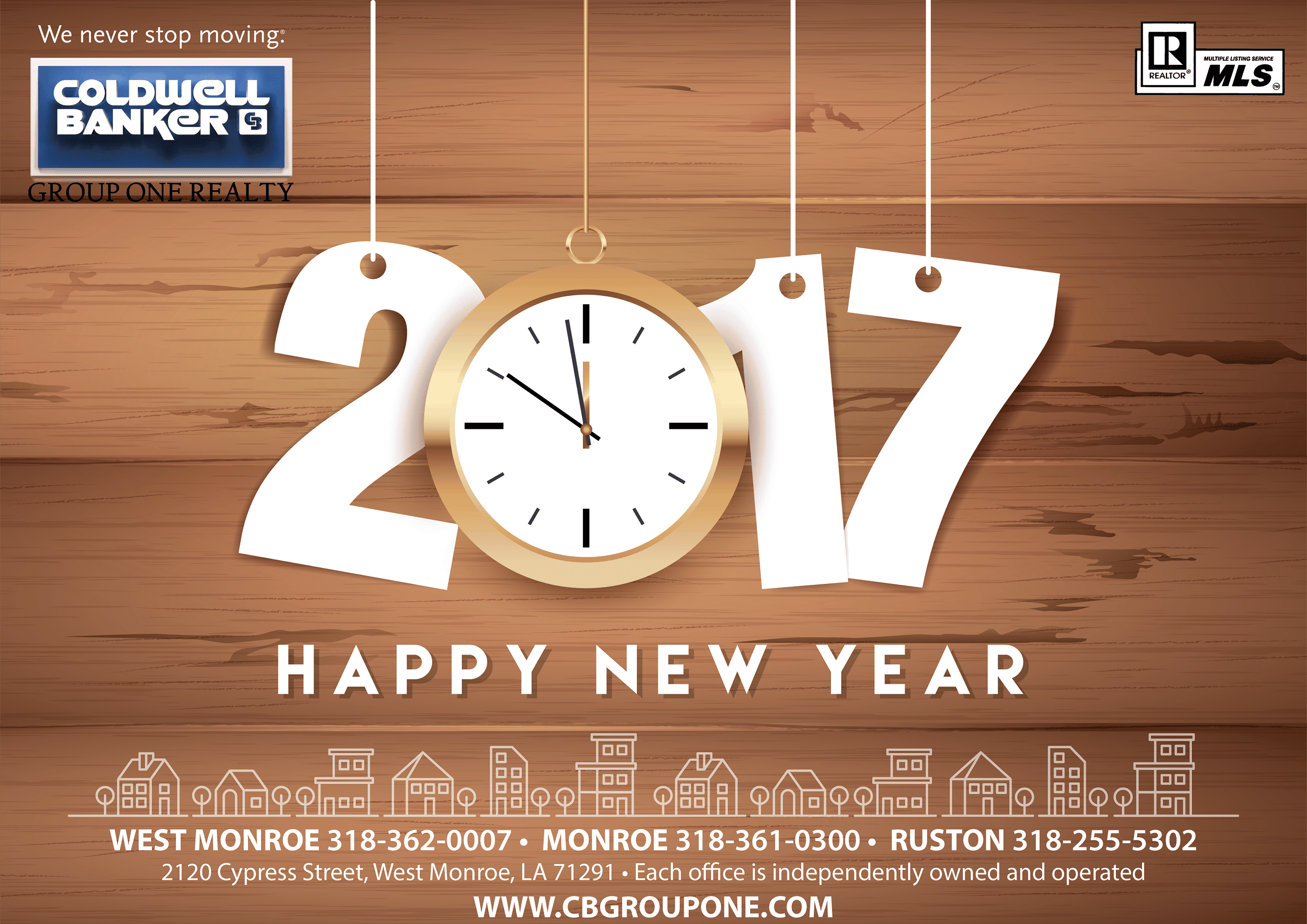 2017 happy new year coldwell banker group one realty